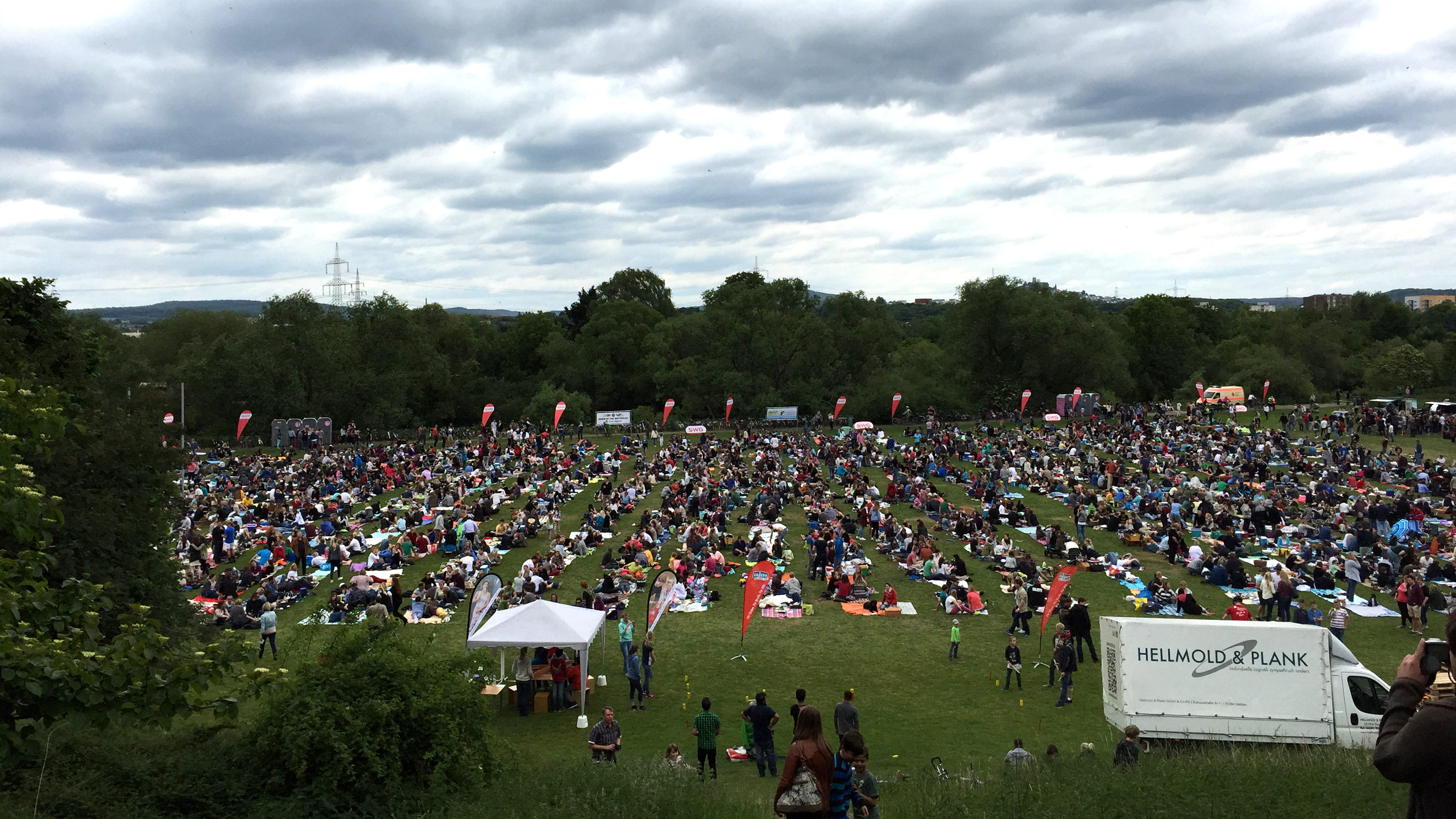 Picknick Rekord in Gießen